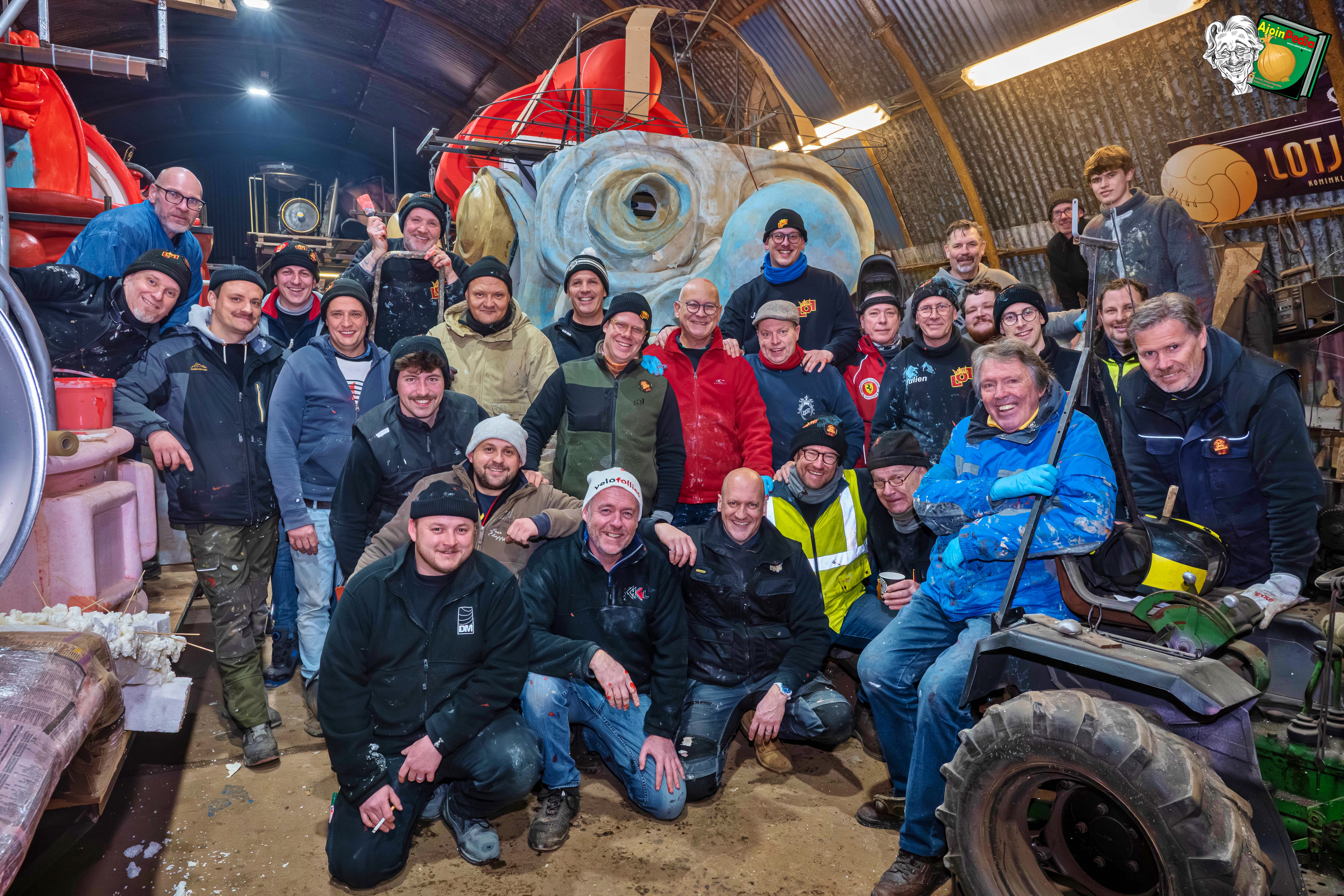 Aalst Carnaval 2026 - Stoetthema KAKV Lotjonslos: 'As de pompiers de mert opdroin'
