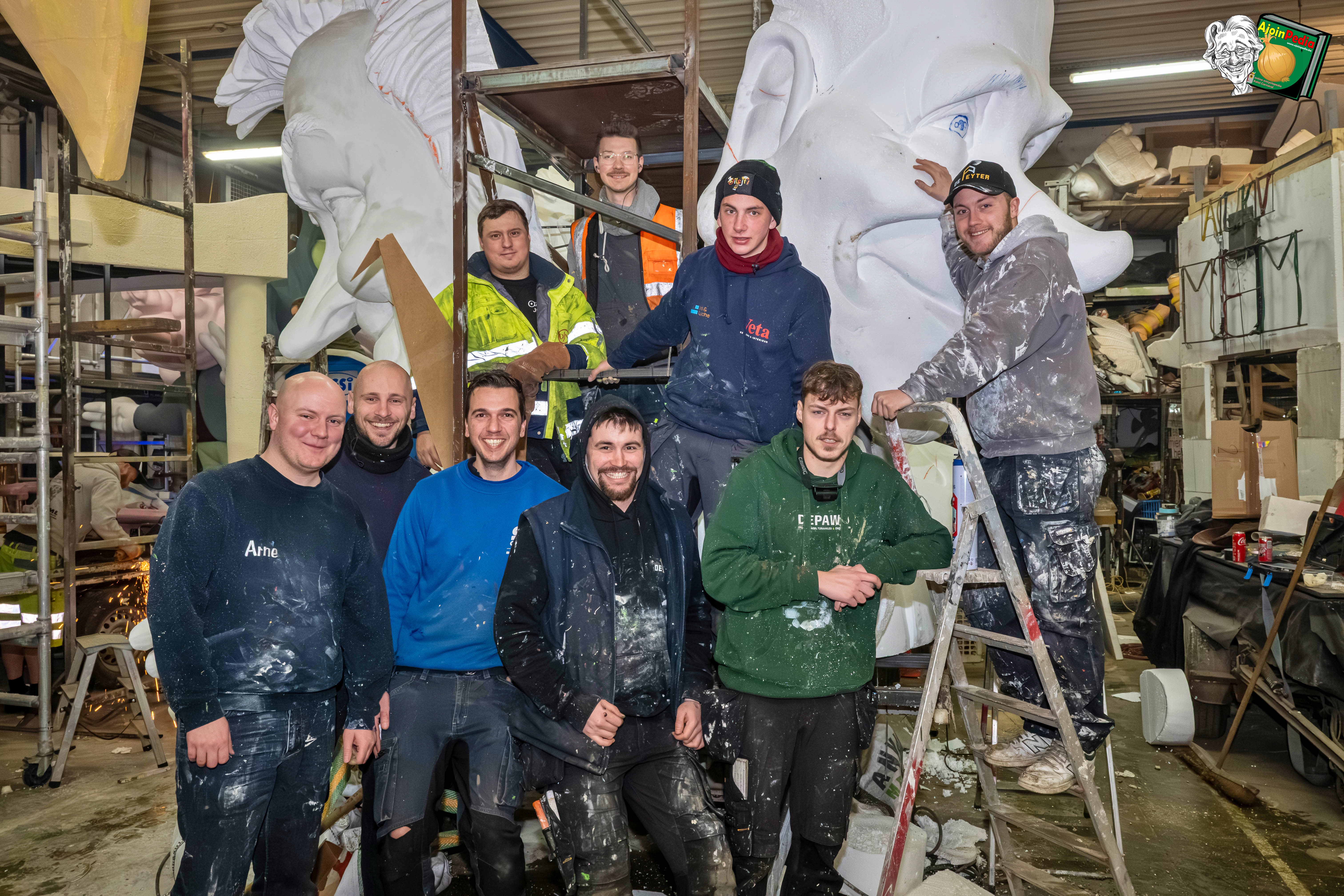 Aalst Carnaval 2026 - Stoetthema AKV Om En Vedrom: 'Weir danken eir!'