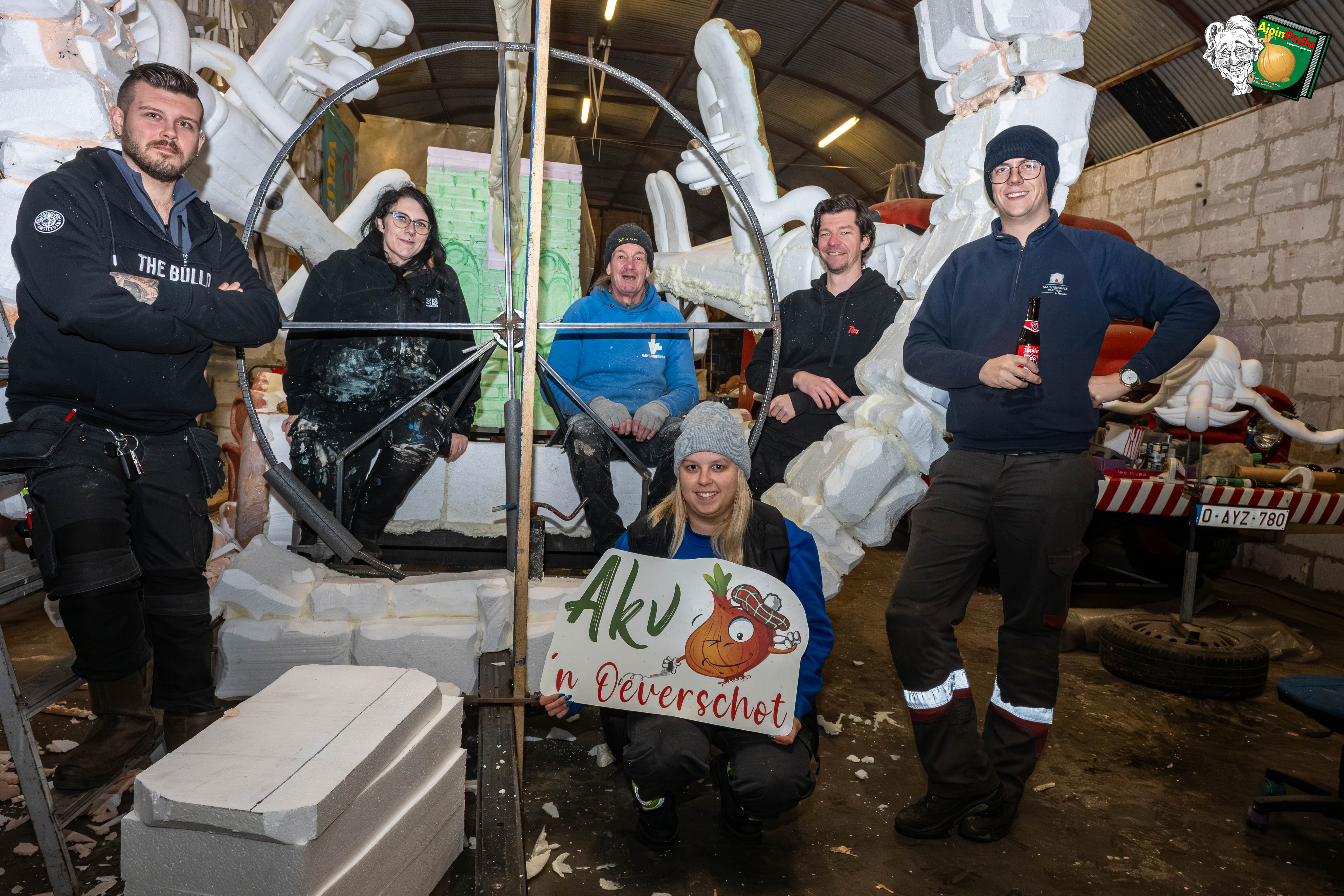 Aalst Carnaval 2026 - Stoetthema AKV 'n Oeverschot: 'Den toid vliegt'