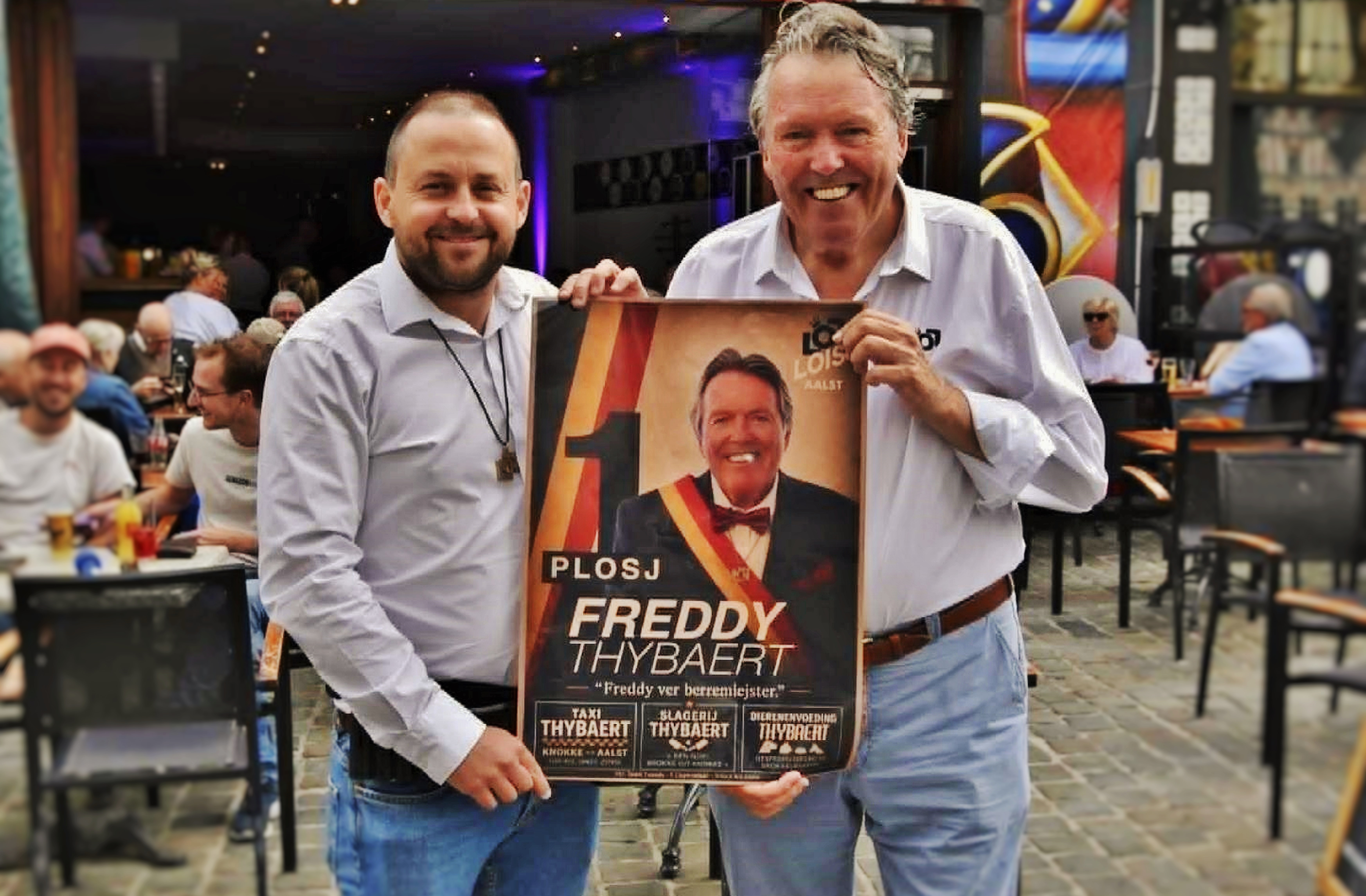 Aalst Carnaval 2027 - 65 jaar KAKV Lotjonslos: 'Freddy Thybaert is kandidaat-burgemeester van Aalst!'