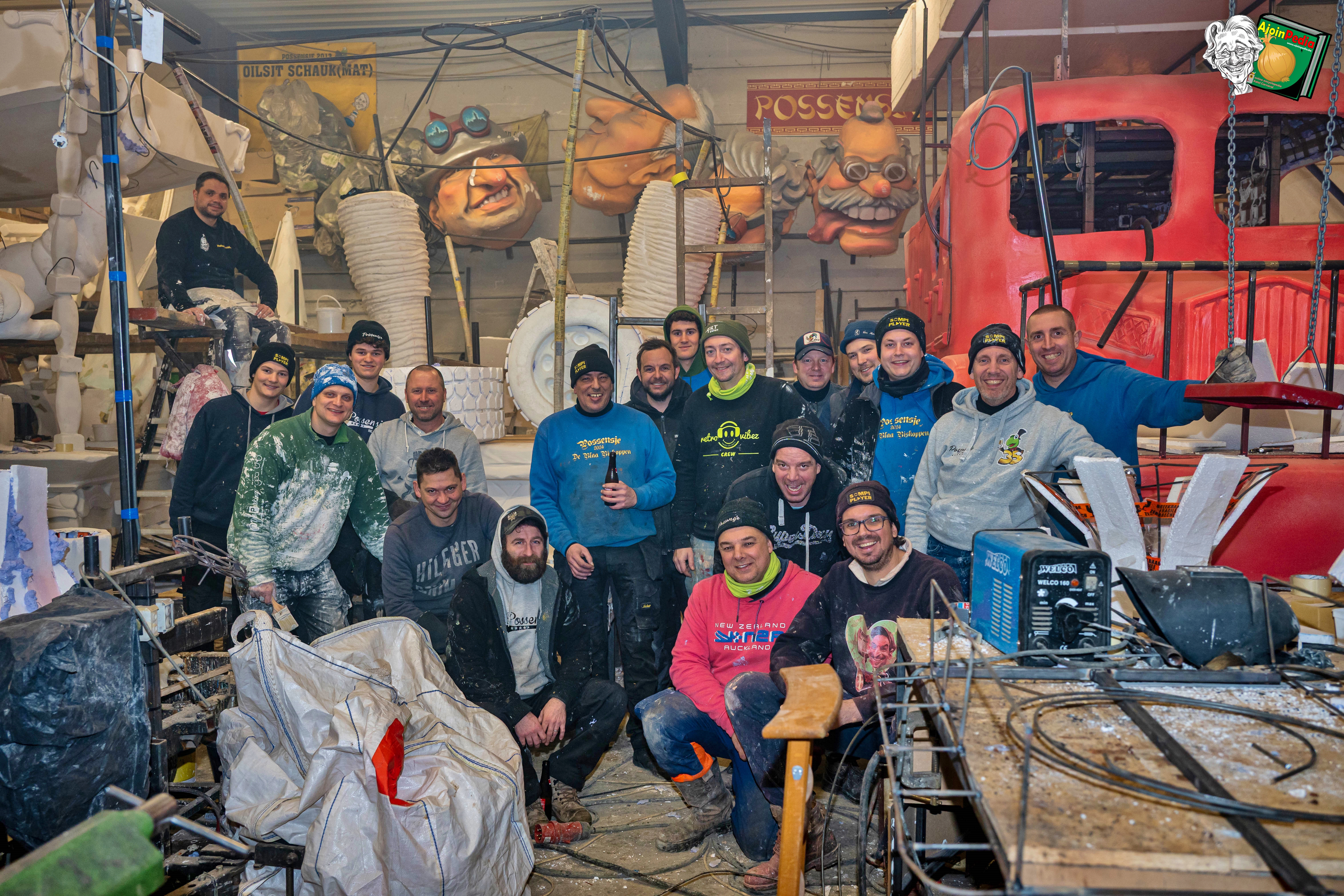 Aalst Carnaval 2026 - Stoetthema AKV Possensje: 'De lesten es den besten!'