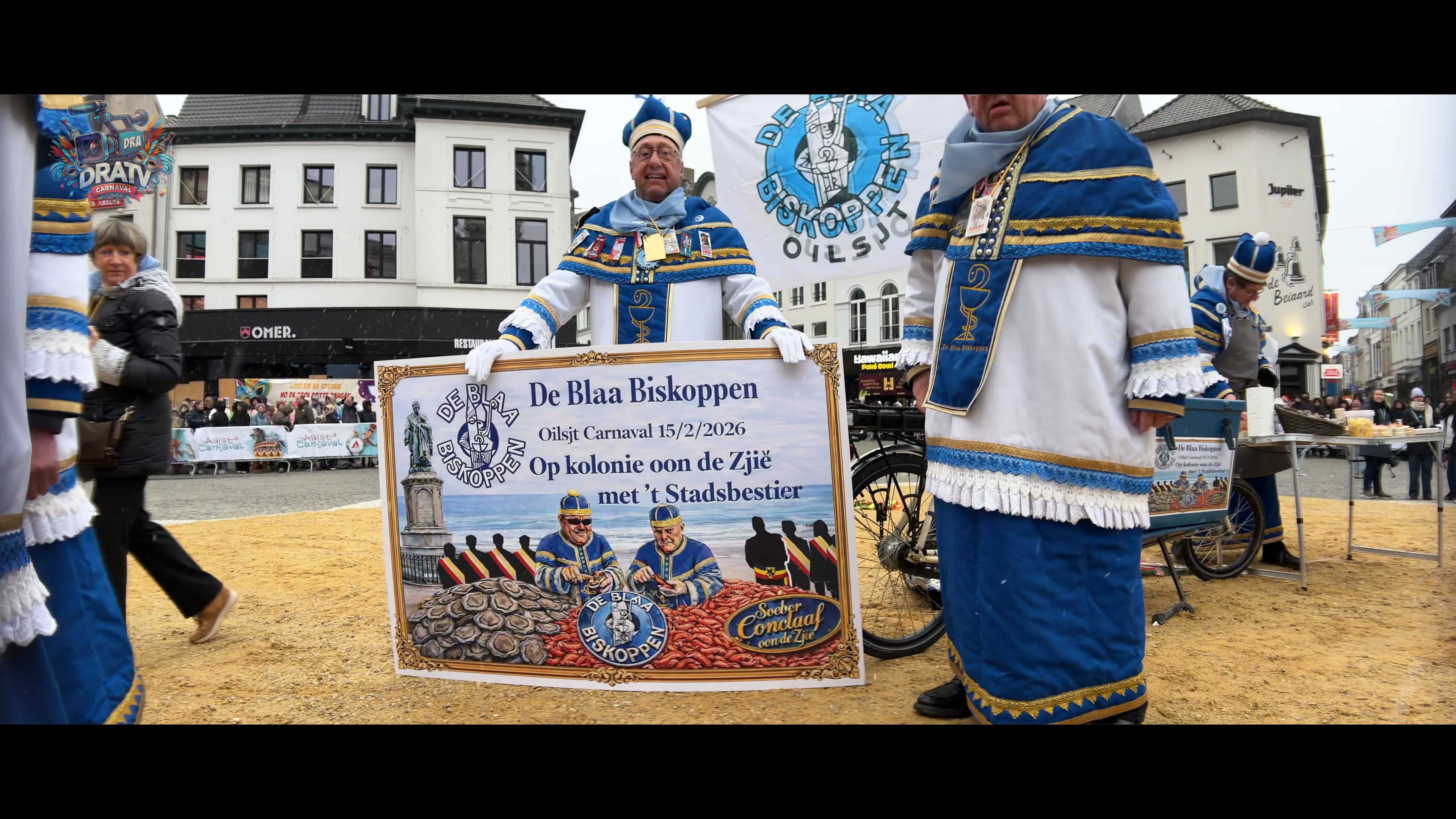 De blaa biskoppen helpen het stadbestuur van Aalst besparen na hun uitspattingen in Oostende :-)