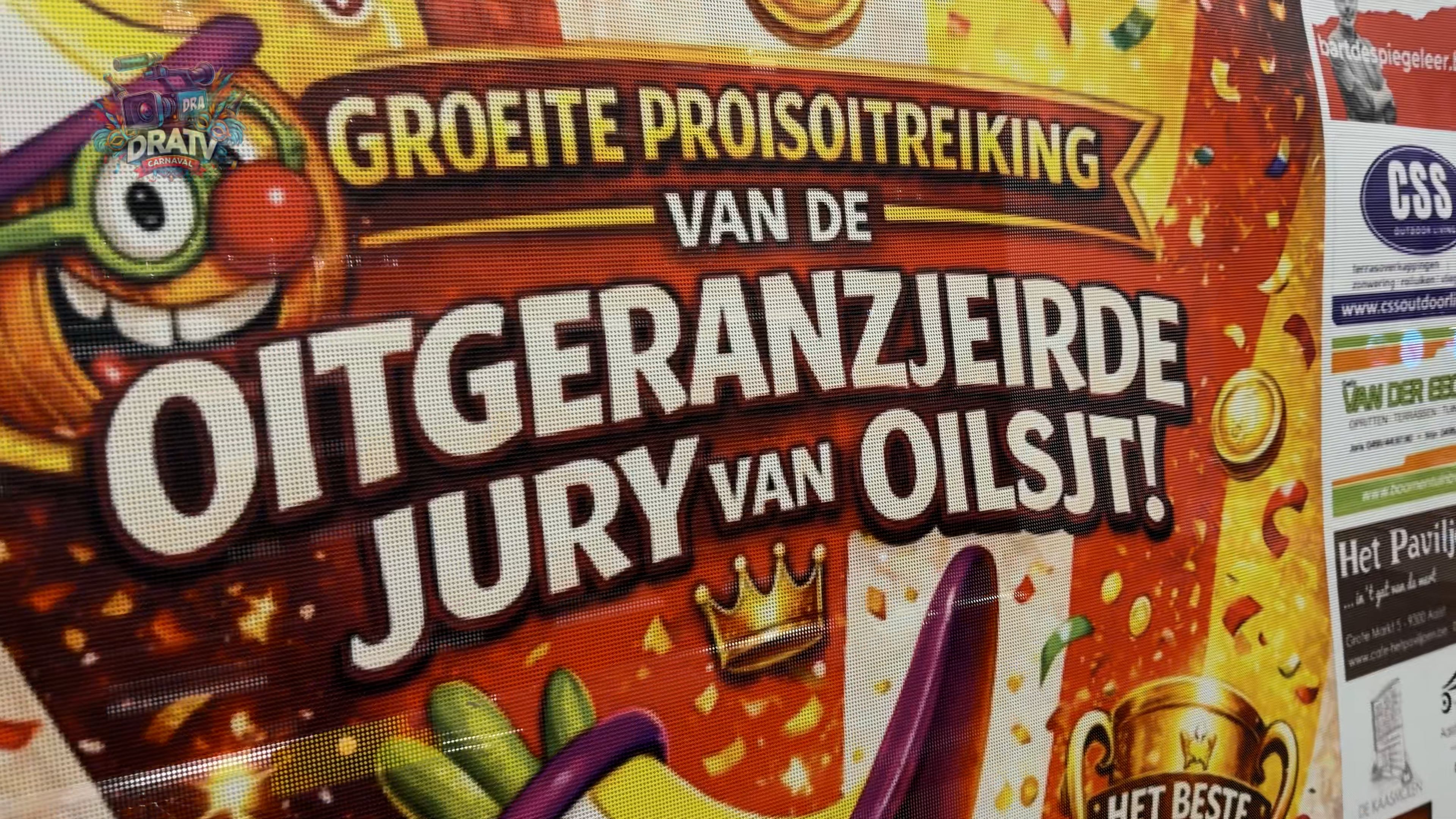 Den Oitgeranzjeirde Jury - De groeite proisoitroiking en den beste van de monjdagstoet - vrijdag 13 meirt 2026 in de Kat