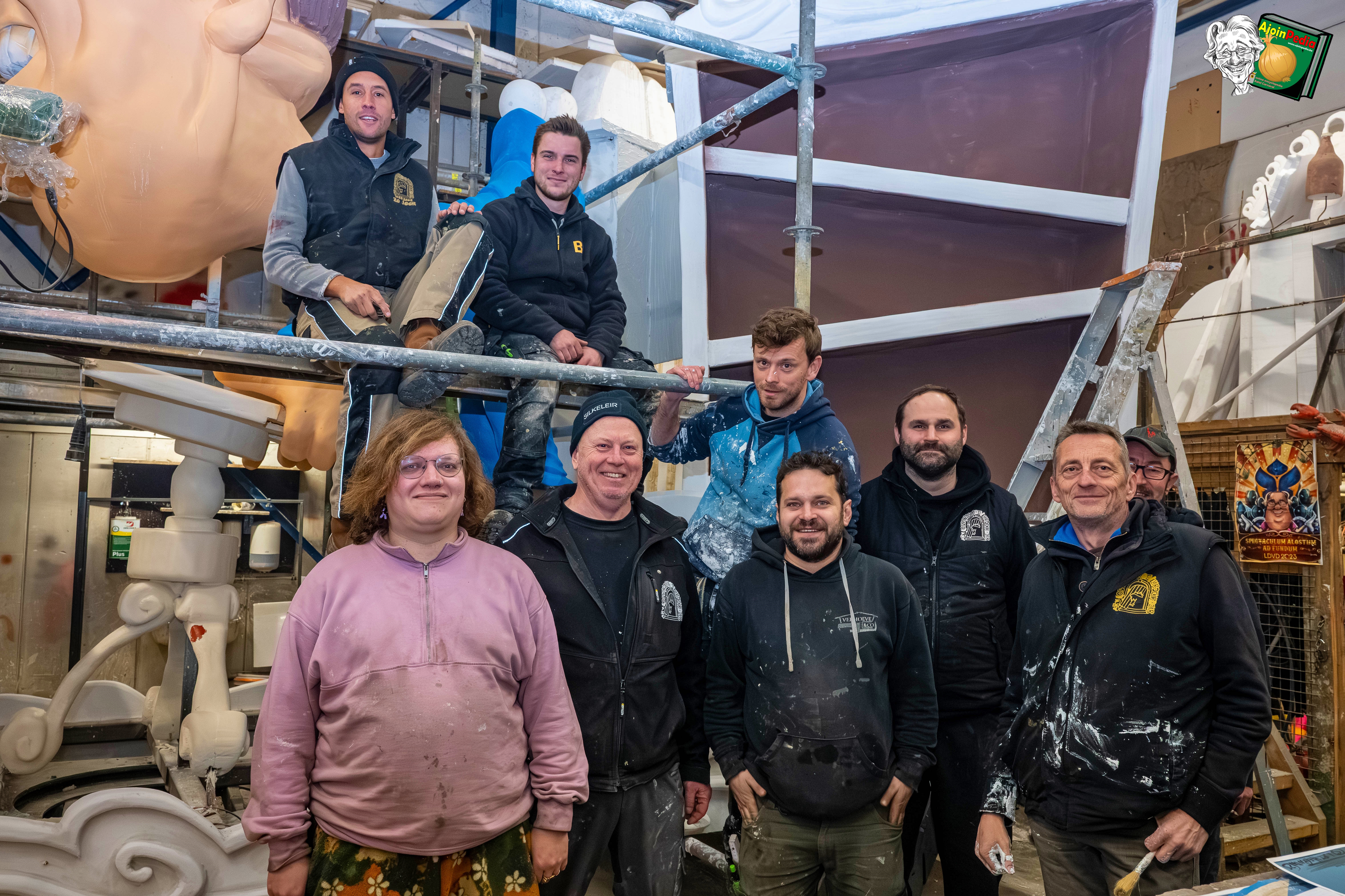 Aalst Carnaval 2026 - Stoetthema AKV LossendeirDeVeirdeirDeir: 'Rechteroever, d' Oilsjterse Rivièra'