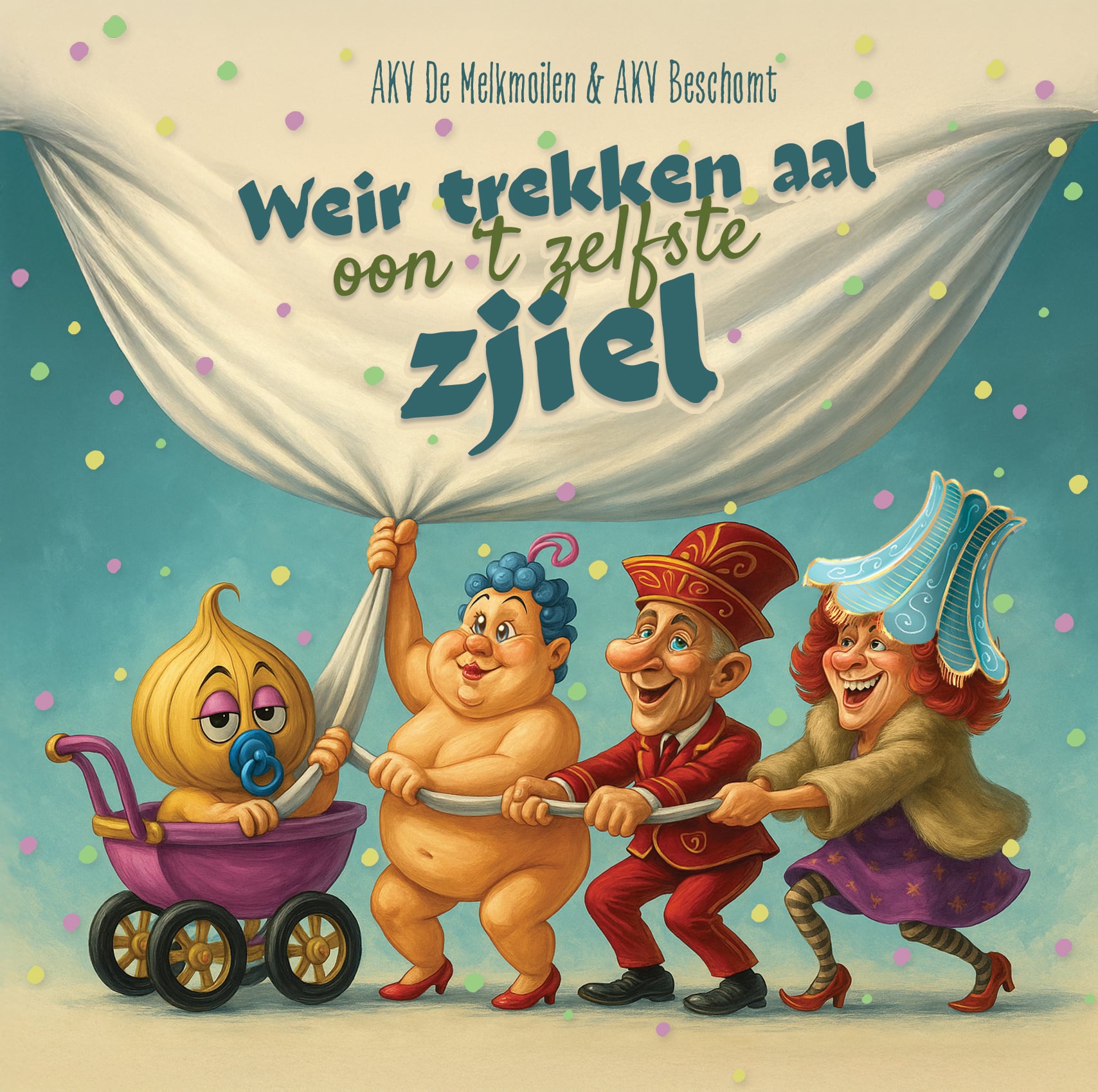 USB Carnaval 2026 - AKV De Melkmoilen & AKV Beschomt: 'Weir Trekken Aal Oon 't Zelfste Zjiel'