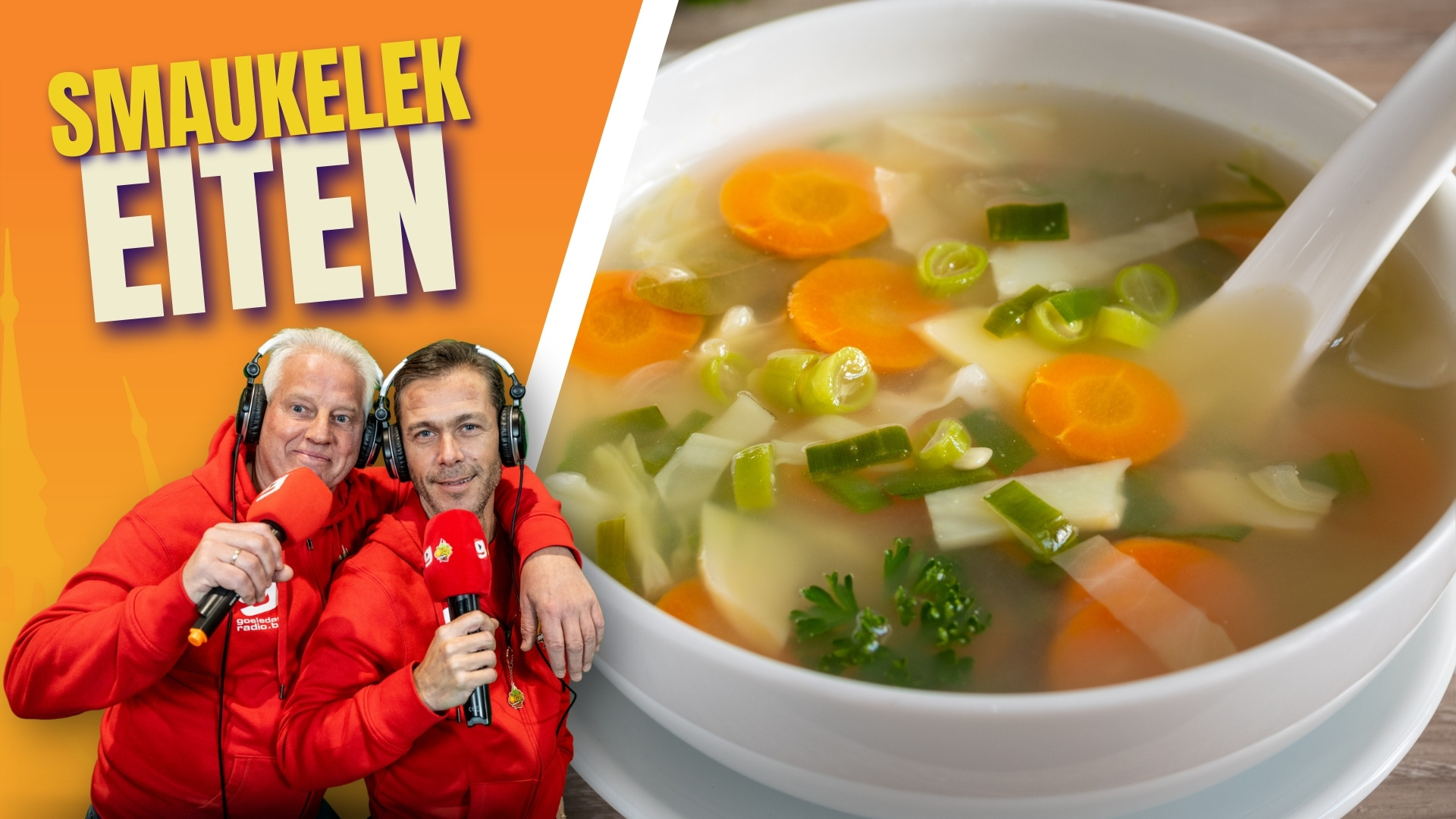 Groenselsoep me baallekes