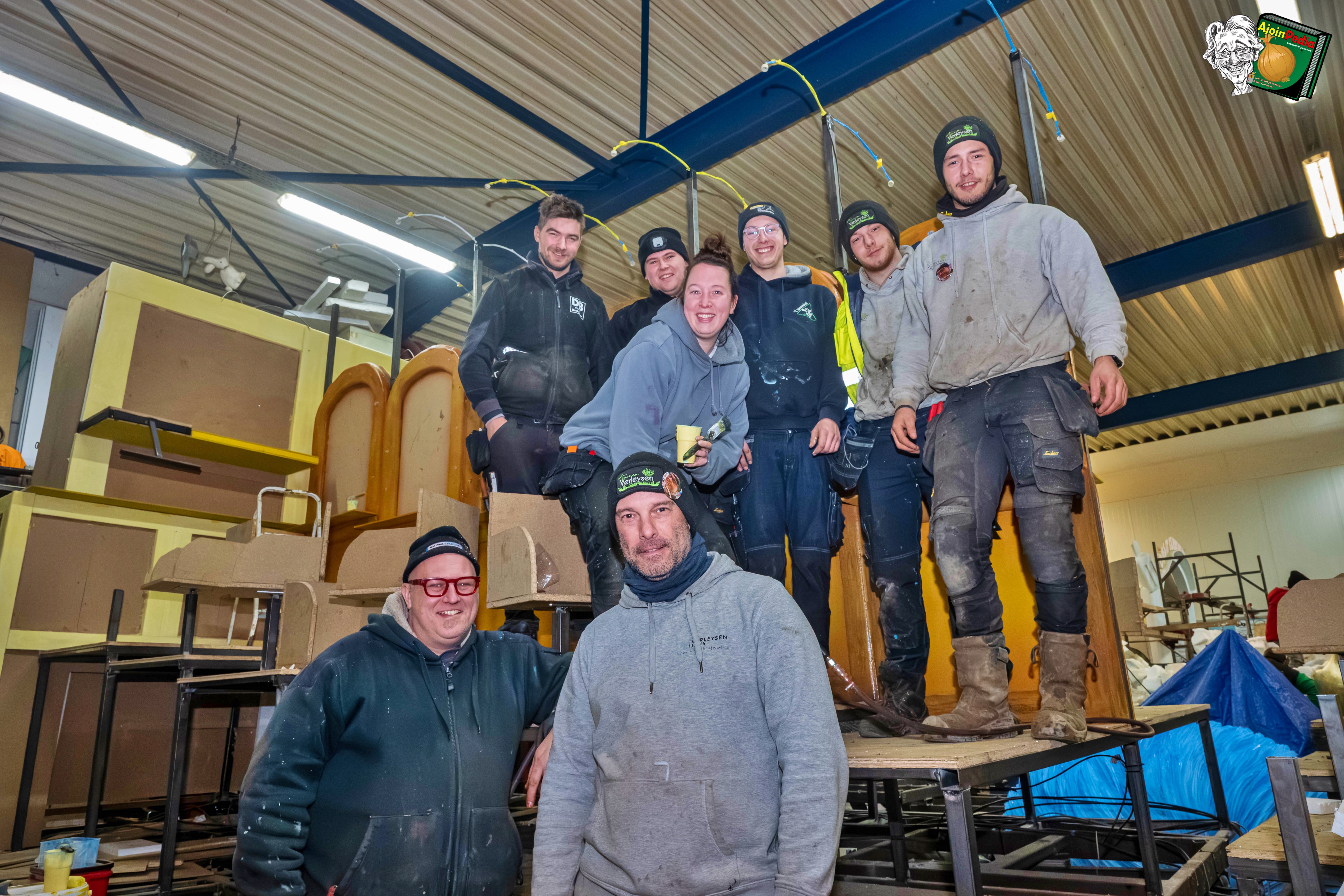 Aalst Carnaval 2026 - Stoetthema AKV Bjein Swanjee: 'Zoekte nen barbier, komt ten allier!'