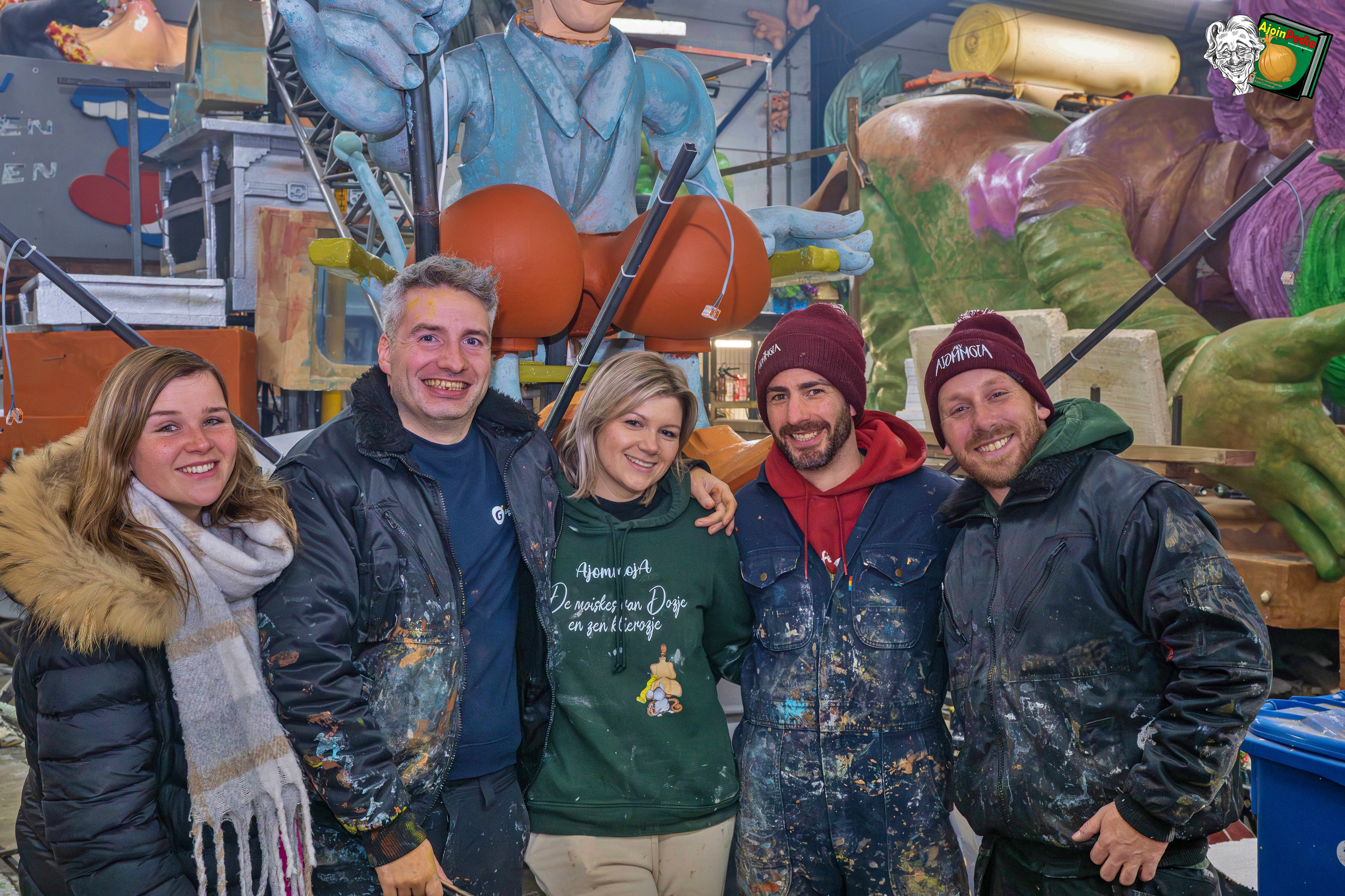 Aalst Carnaval 2026 - Stoetthema AKV Ajommoja - 'De Vastelauved Moevie'