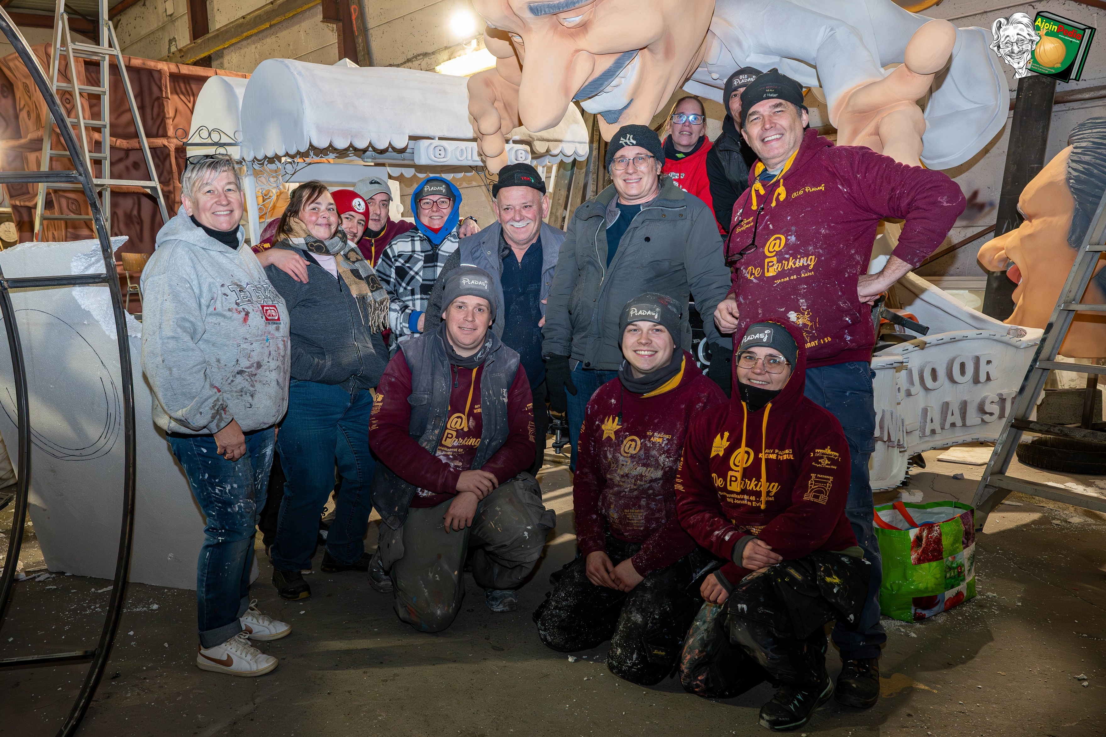 Aalst Carnaval 2026 - Stoetthema AKV Pladasj: '15 joor Carnavalaalstkoentje'