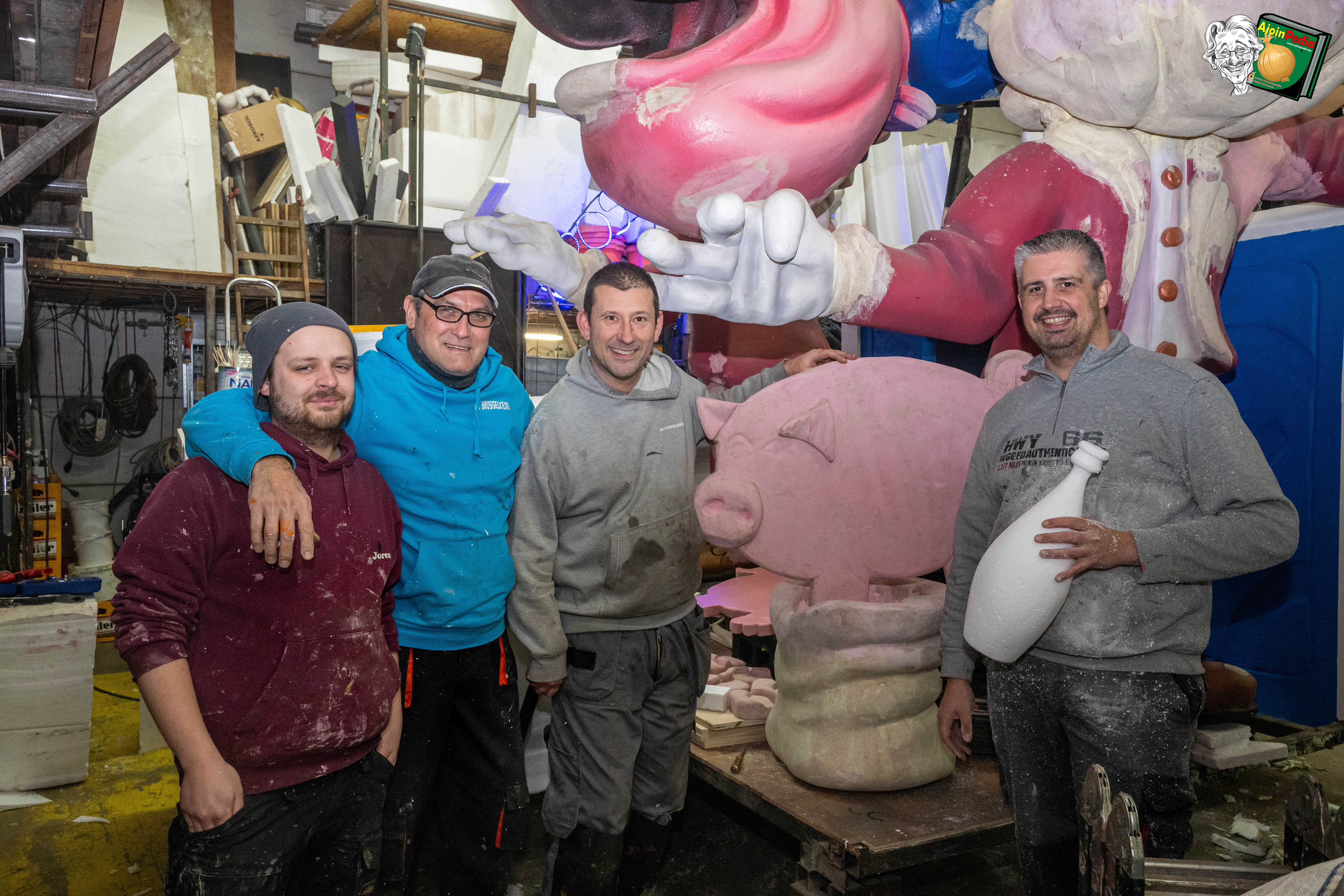 Aalst Carnaval 2026 - Stoetthema AKV De Brosselkeire: 'Weir hangen 't veirken oit'