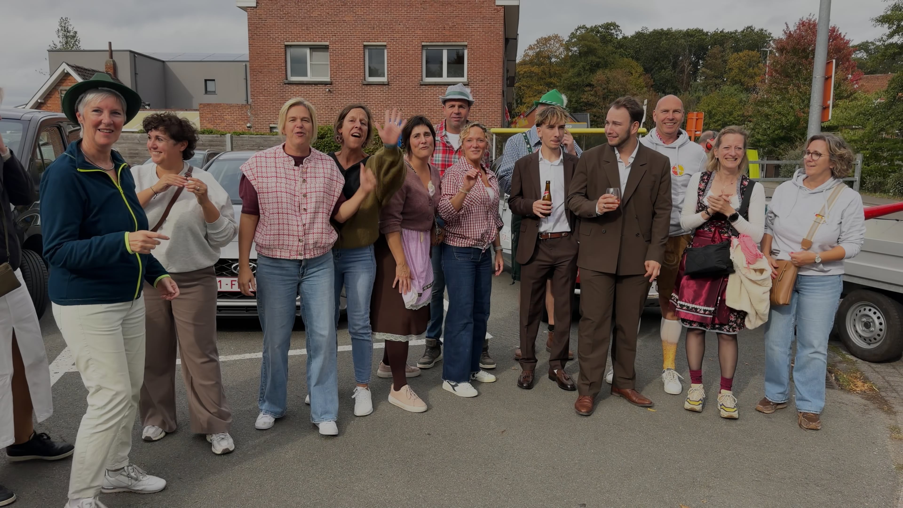 Opening van de Oktoberfeesten met grote parade