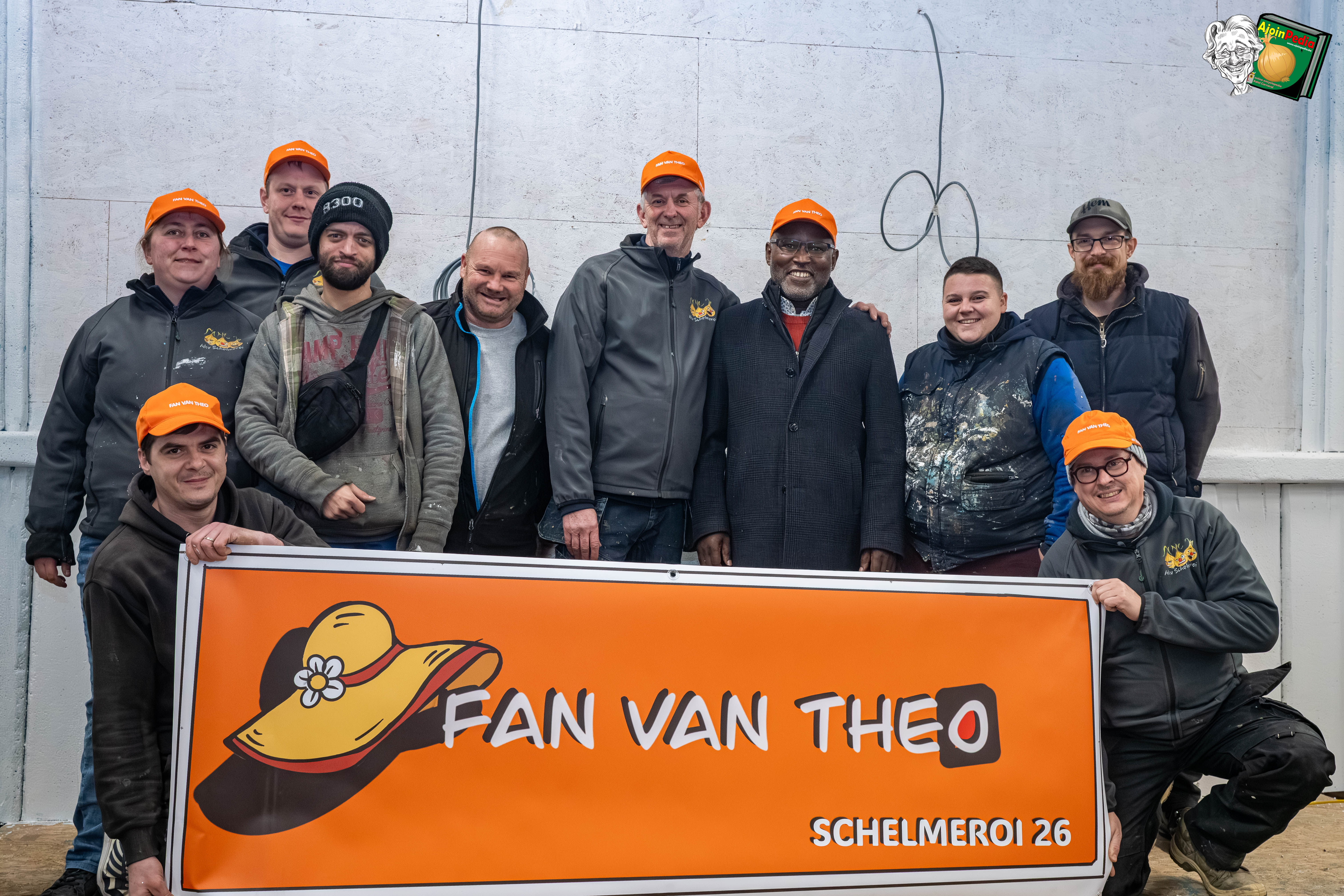 Aalst Carnaval 2026 - Stoetthema AKV Schelmeroi: 'Fan van Theo!'