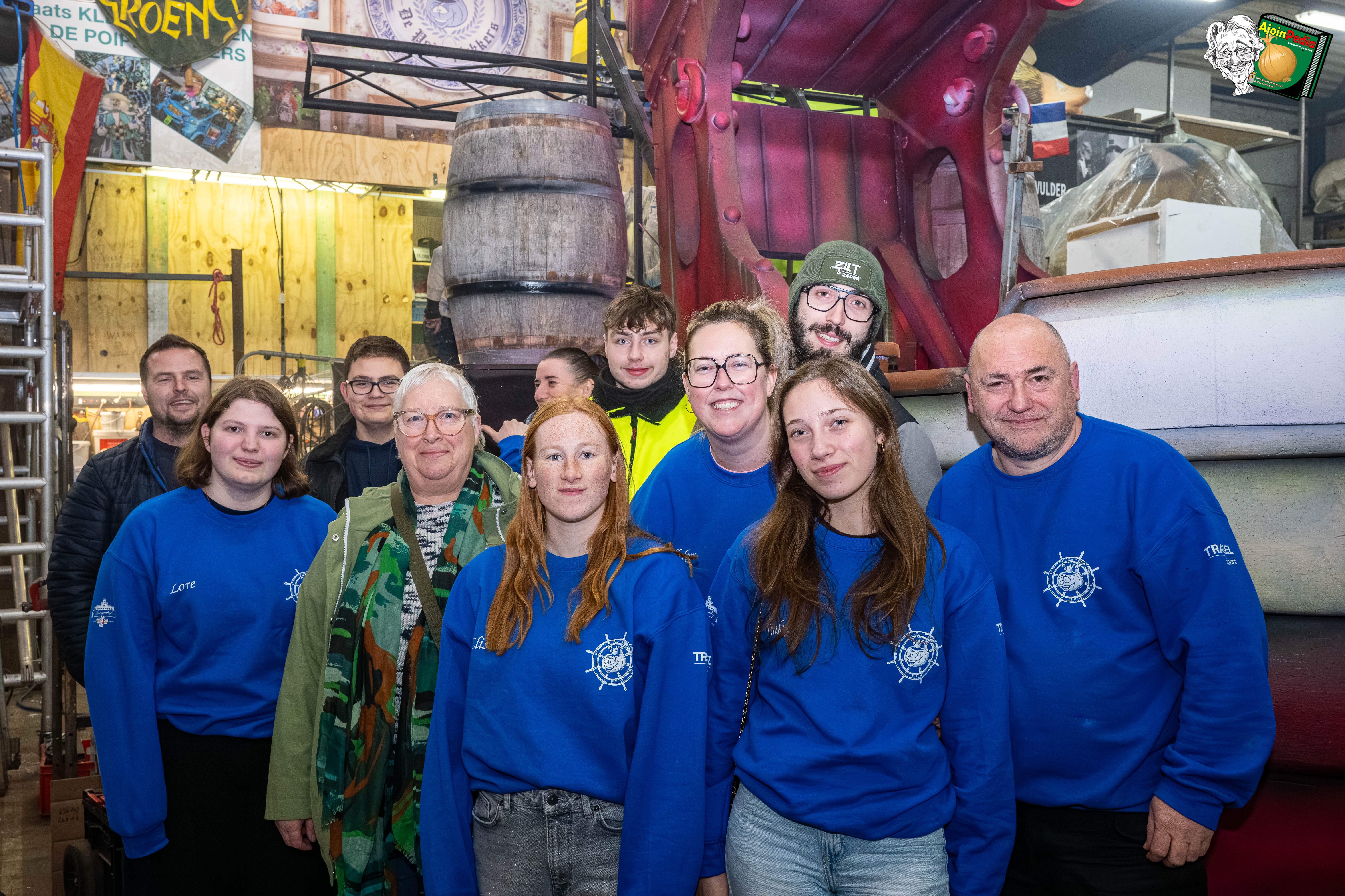 Aalst Carnaval 2026 - Stoetthema AKV De Poipeplekkers: 'Zilt en Zoensj ...'