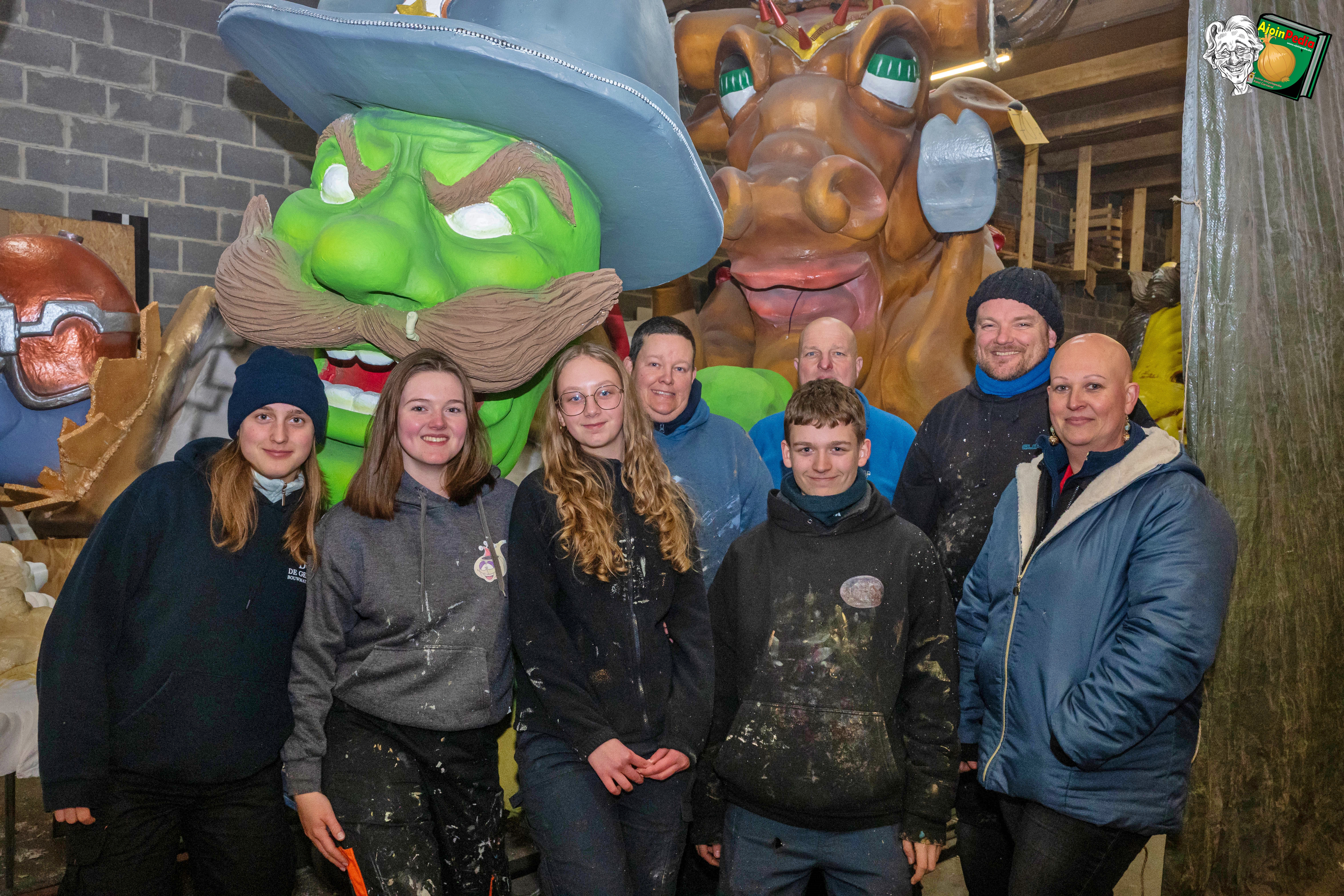 Aalst Carnaval 2026 - Stoetthema AKV Nieje: 'Sloimen ver n'iesten'