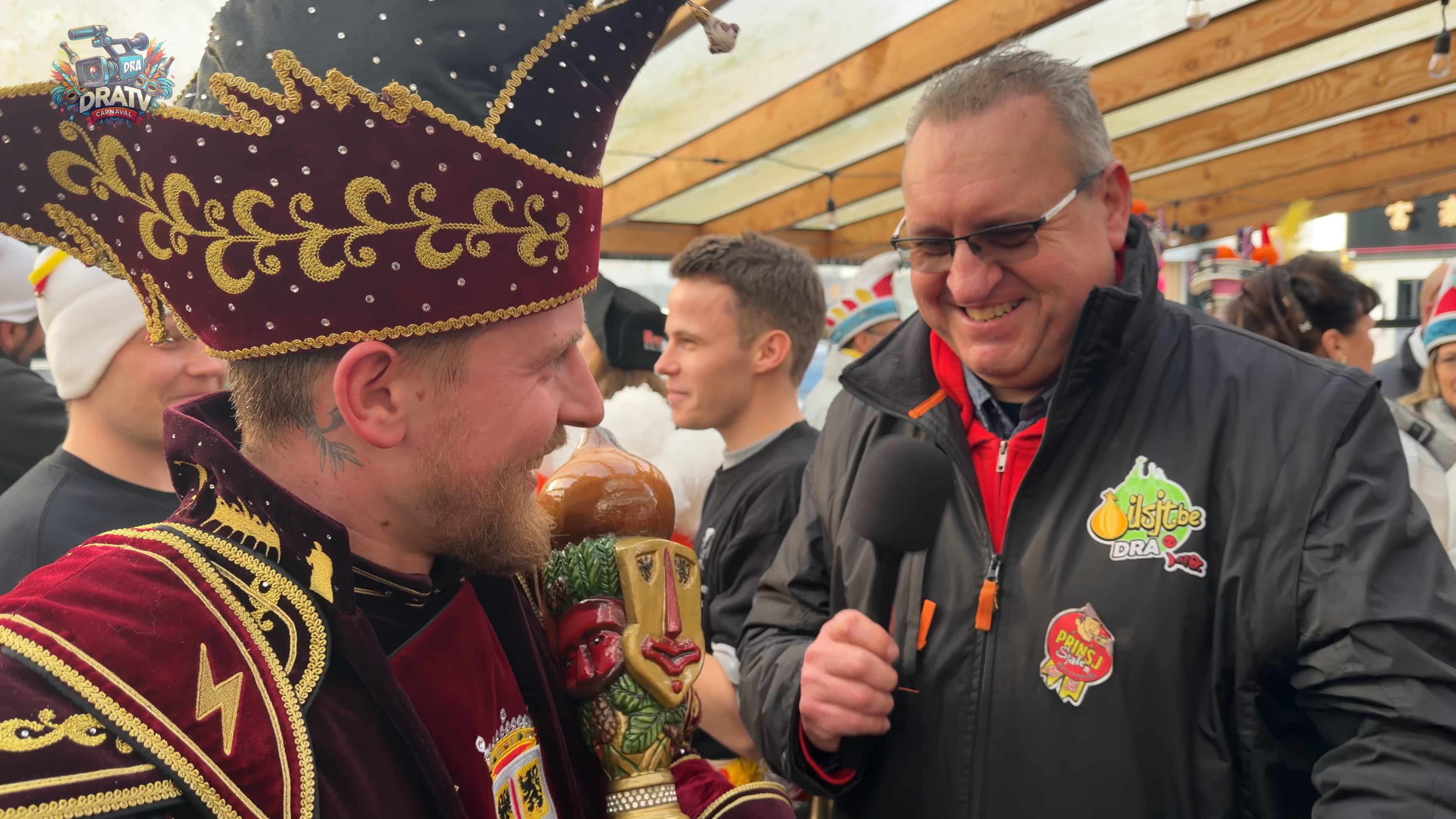 Interview Prins Joshy.Vooroptocht Aalsterse Gilles 2026