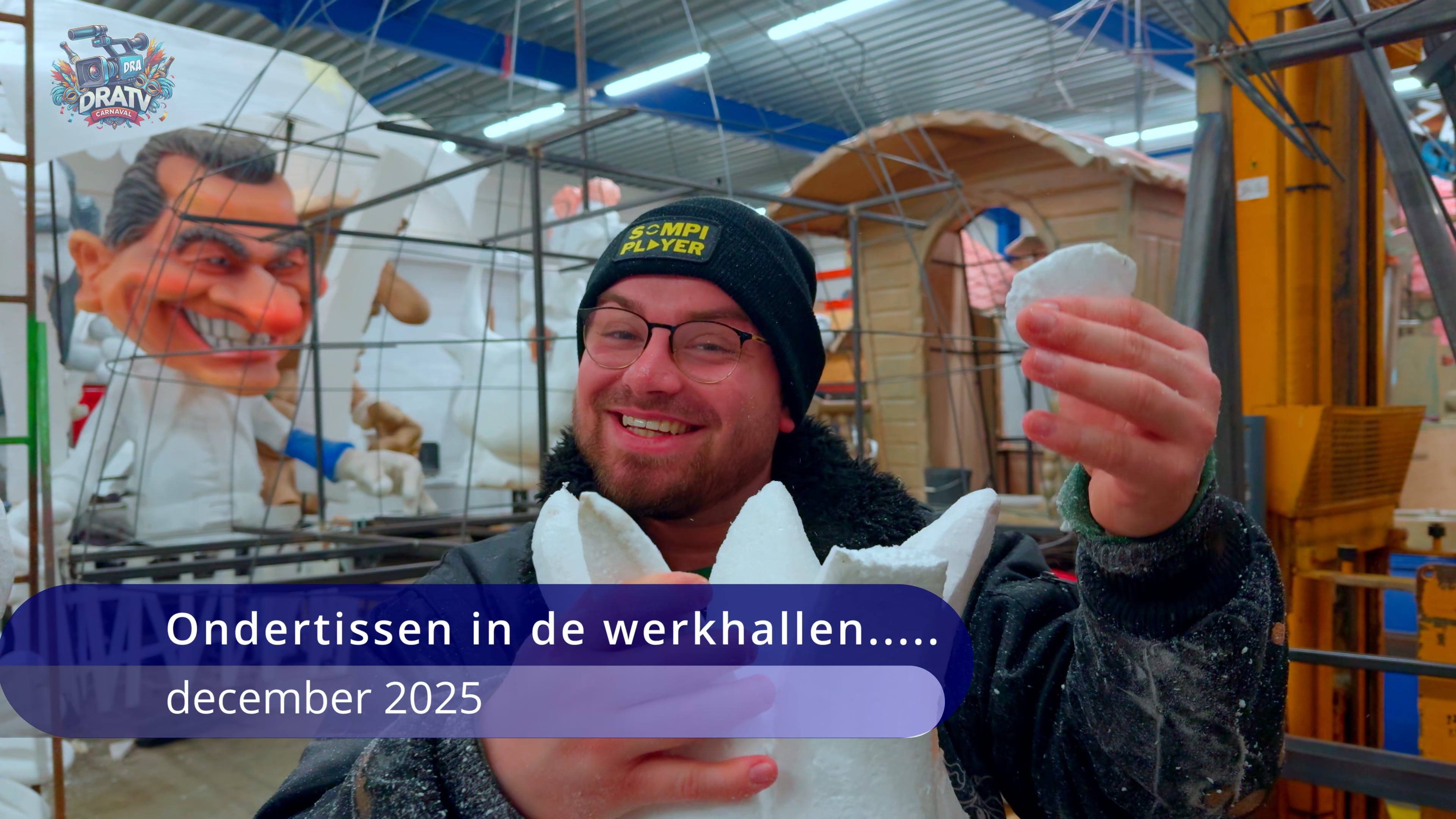 Ondertissen in de werkhallen....december 2025