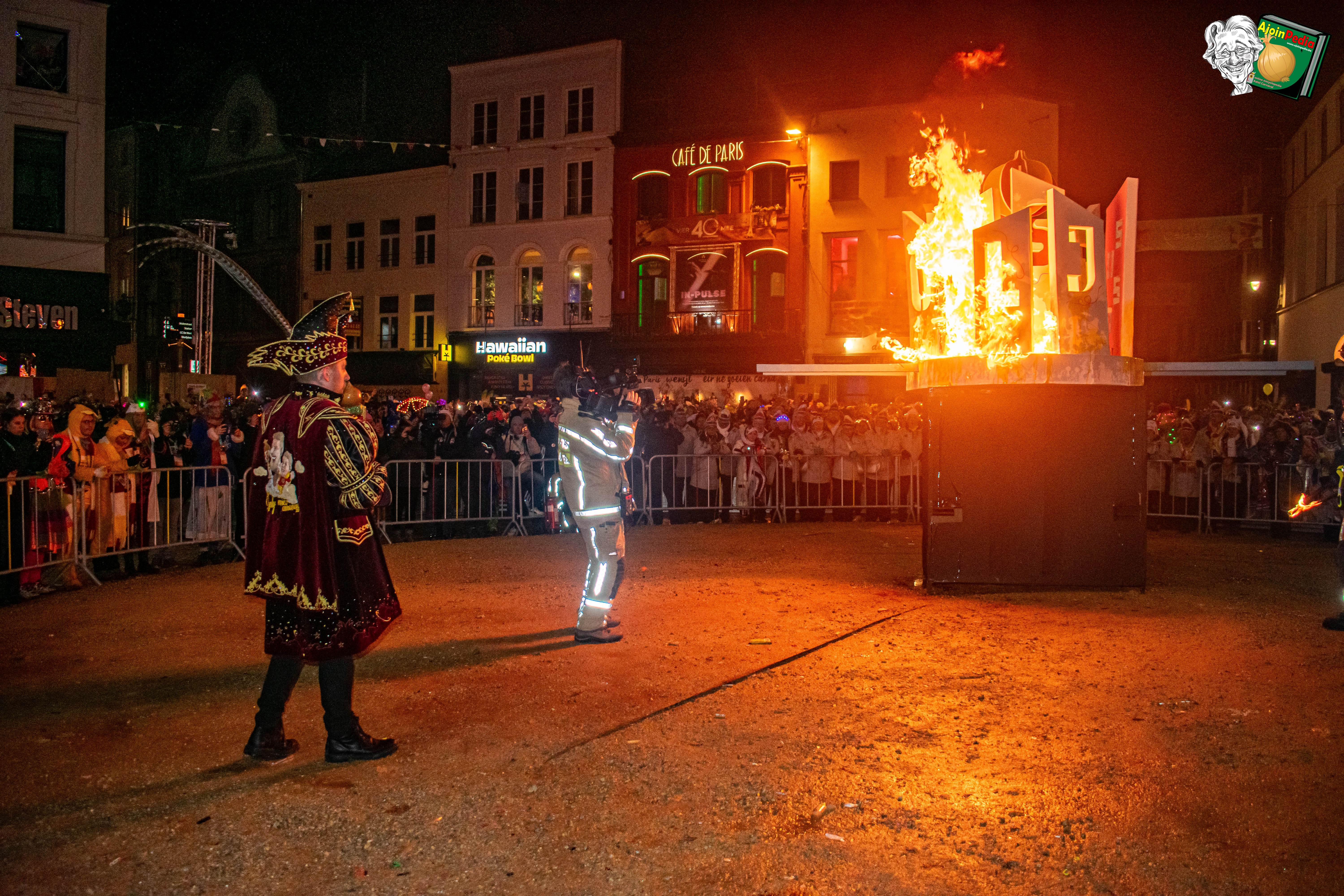 Aalst Carnaval 2025 - Popverbranding sluit 96e editie af!