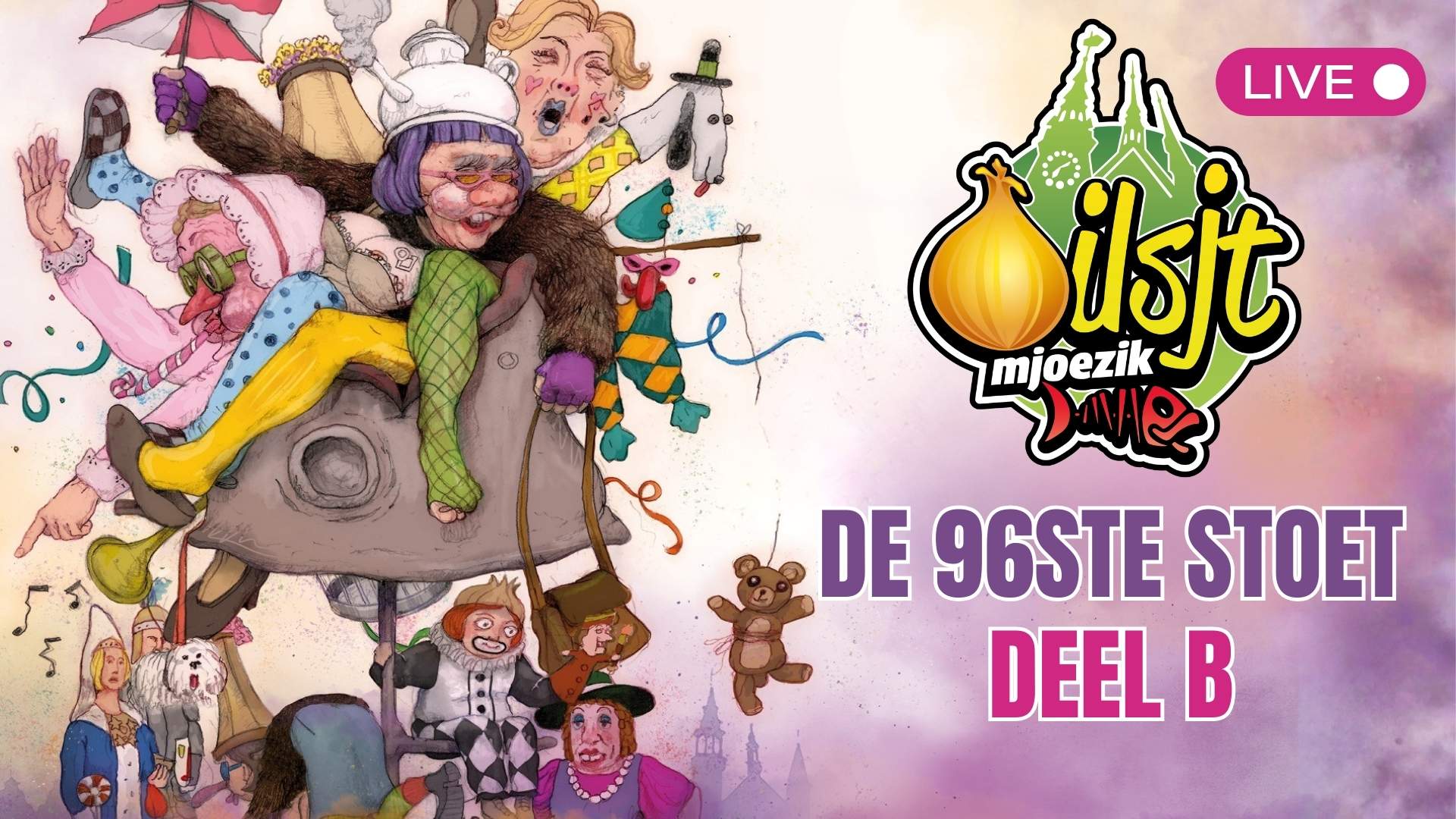 96ste Stoet (Deel B) - Live vanop de Grote Markt met Oilsjterse commentaar! 🎭
