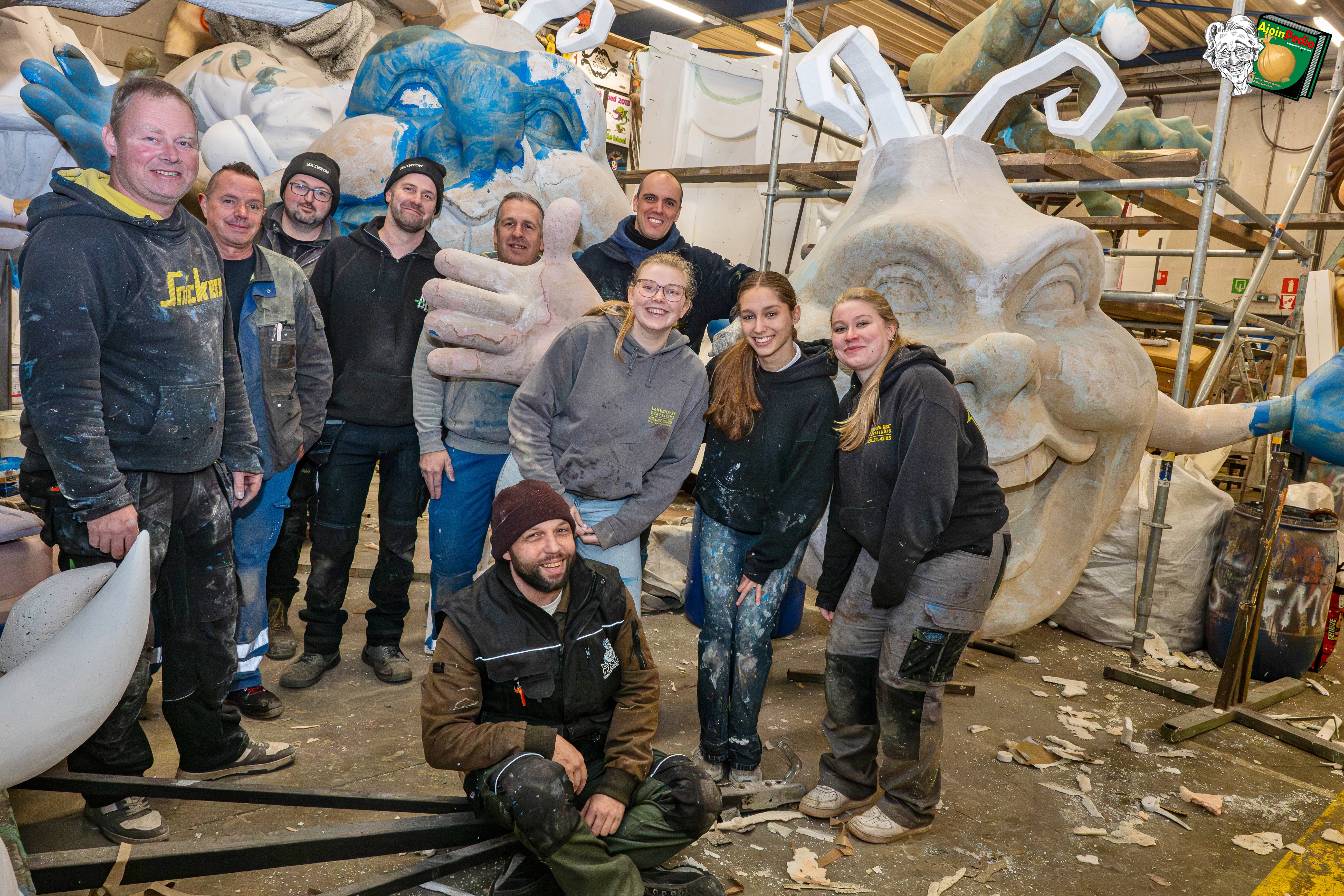 Aalst Carnaval 2026 - Stoetthema AKV Tisj - 'Oon de lisj'