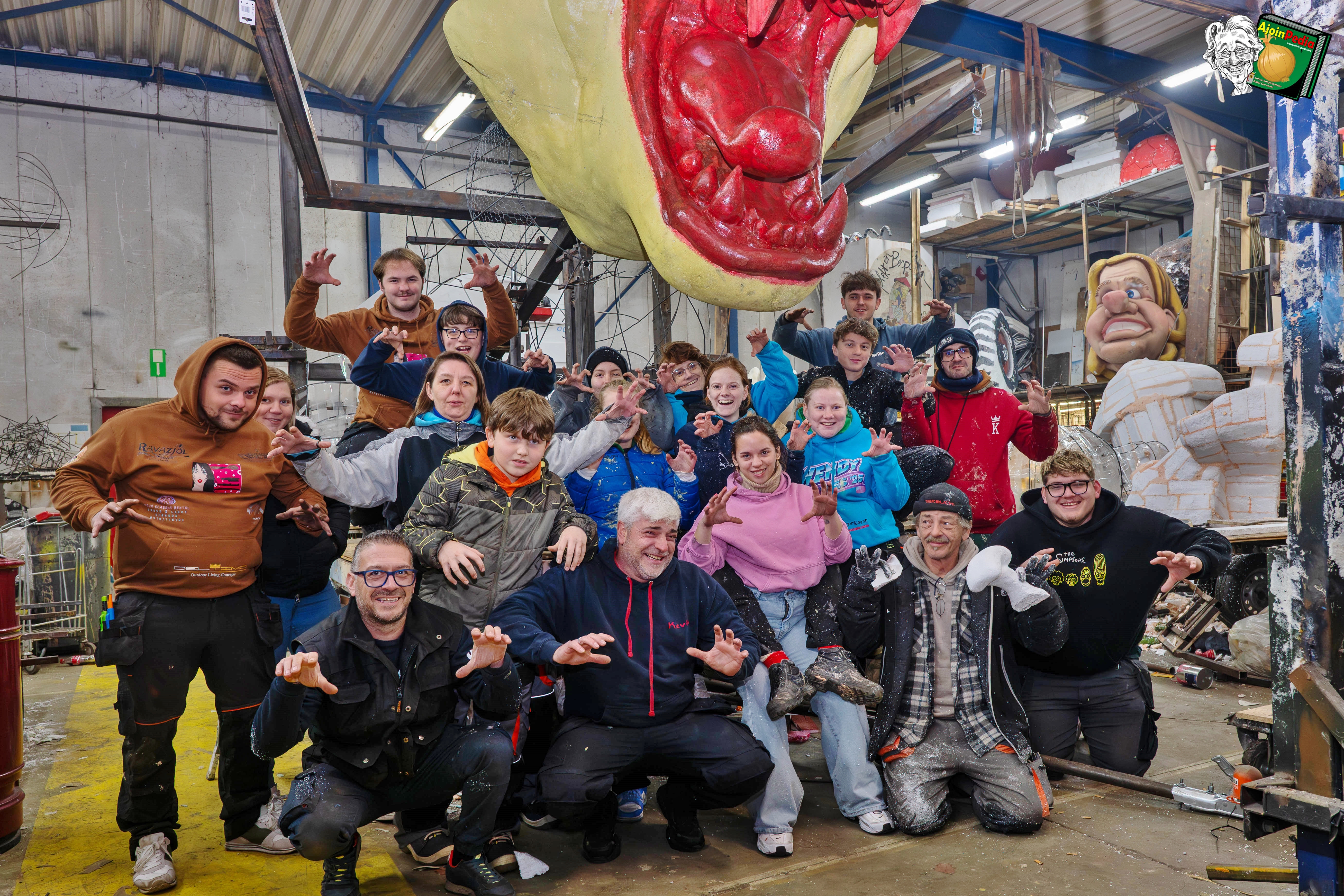 Aalst Carnaval 2026 - Stoetthema AKV Gratietanders: 'Est vel van den beir al verkocht, ten es de jury a dikkes isj omgekocht'