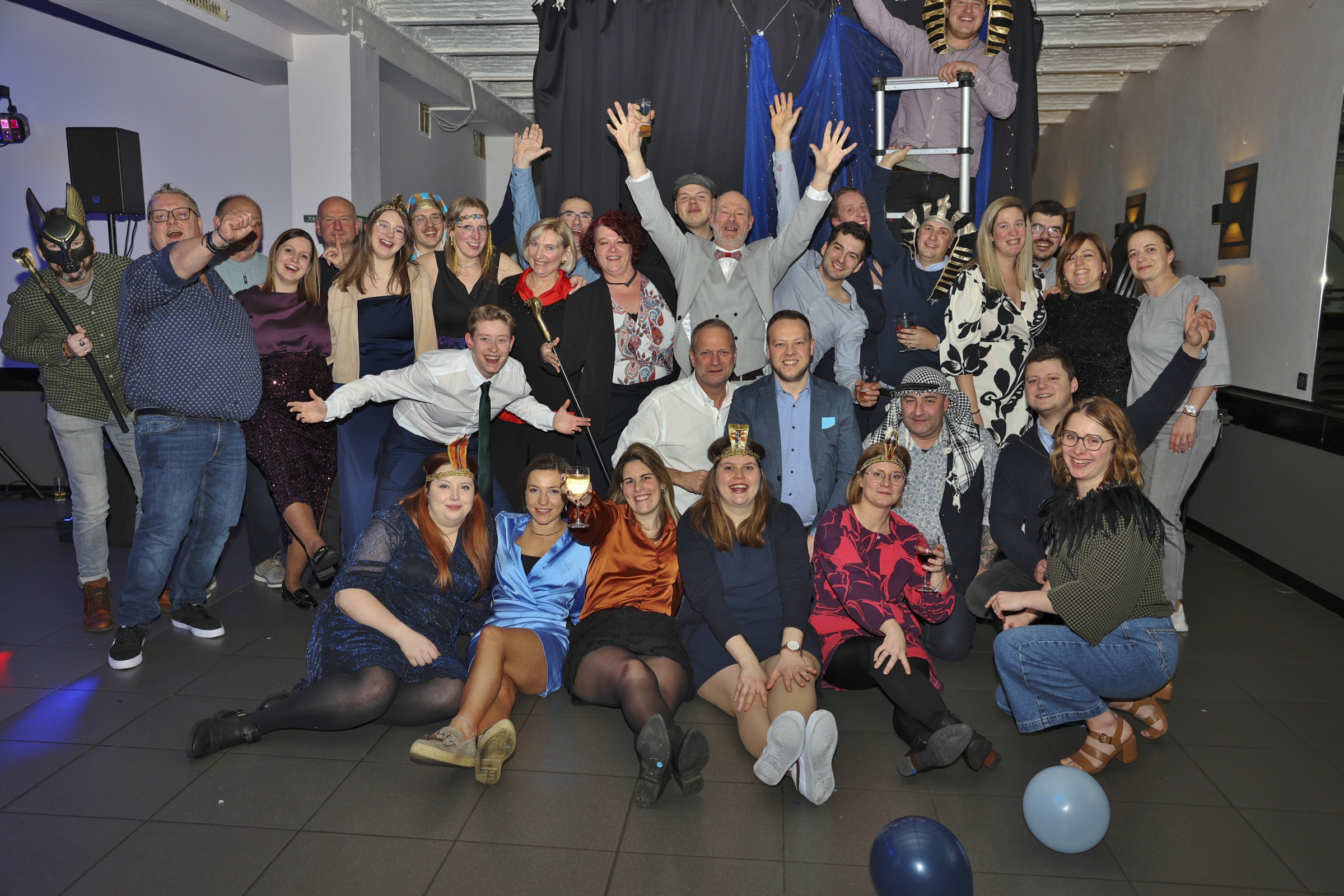 Aalst Carnaval 2025 - Stoetthema AKV Pertotal: 'Exodus De Croo, wie wert onze nieve farao?'