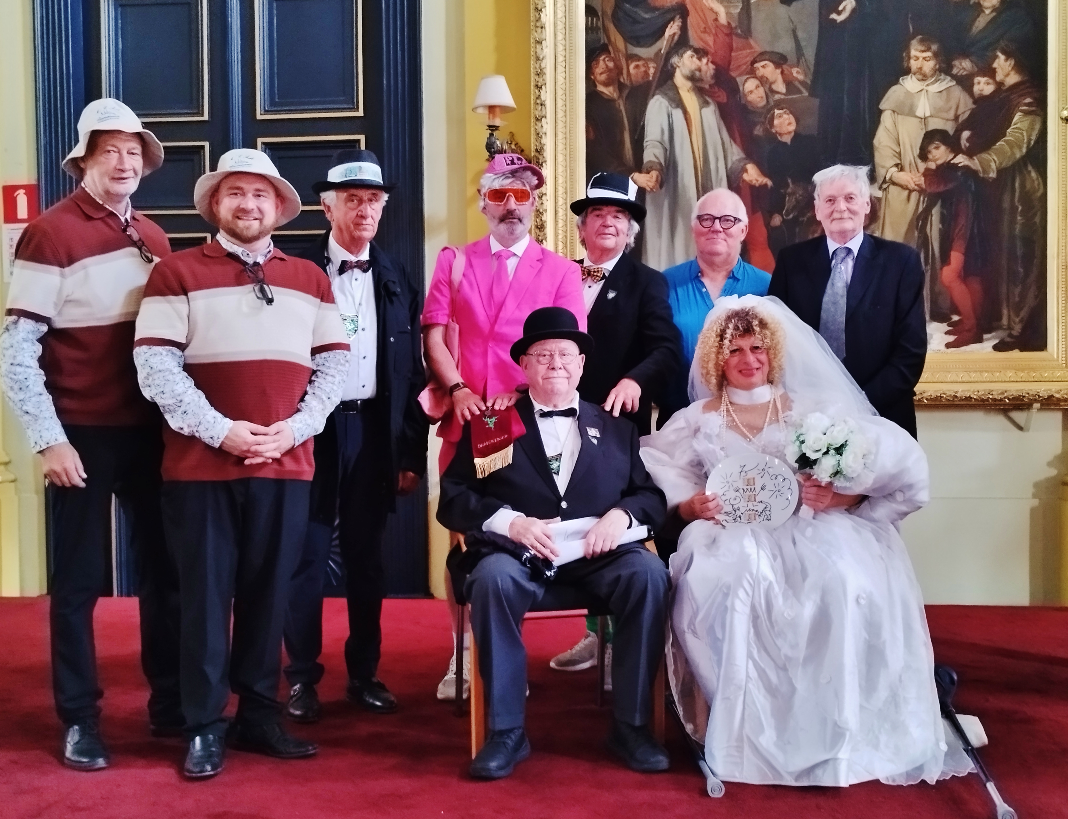 De Draeckenieren vierden Albasten Huwelijksjubileum van Piet & Mie!