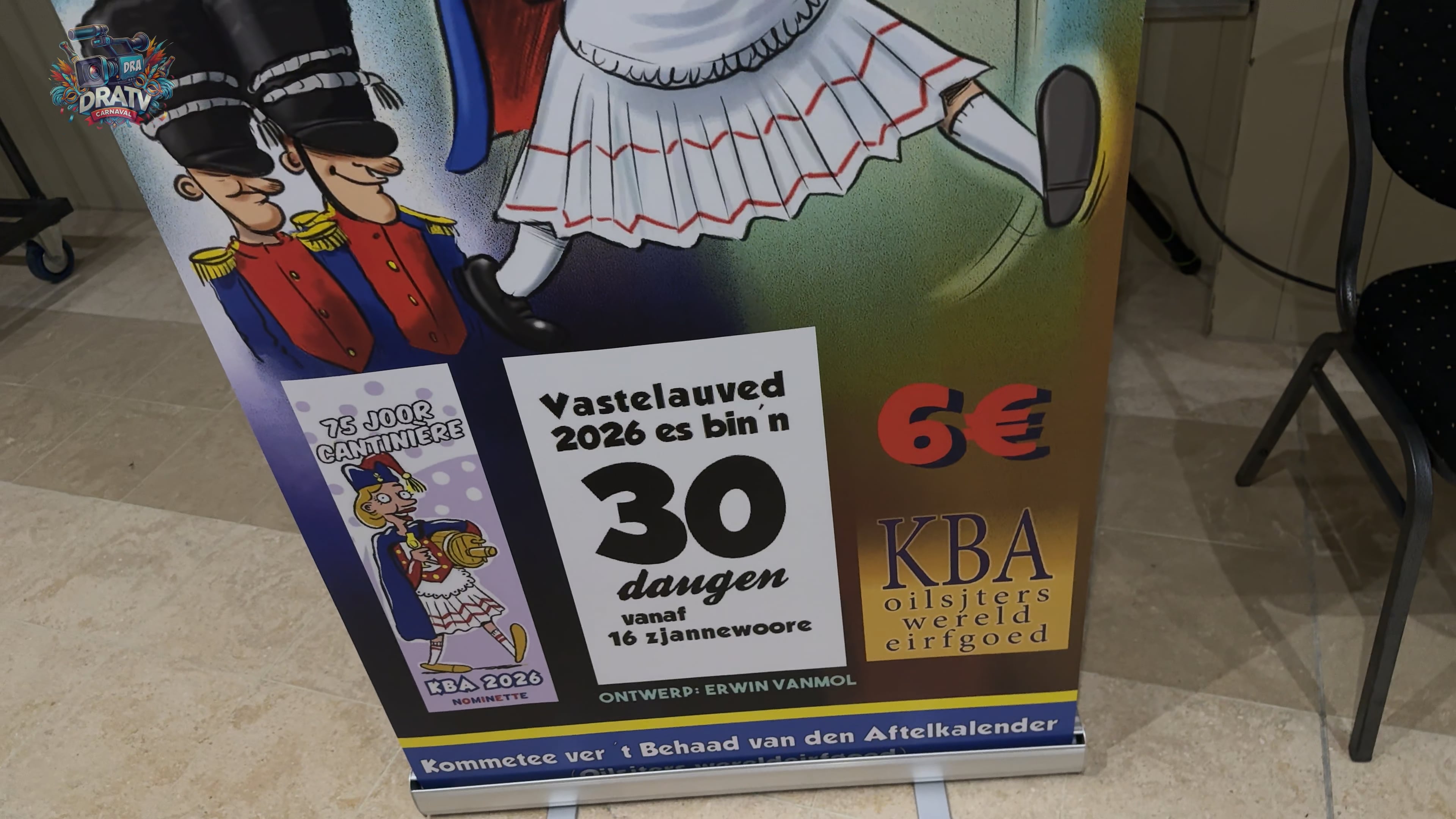 Den Oilsjtersen aftelkalender van 't KBA is er weer