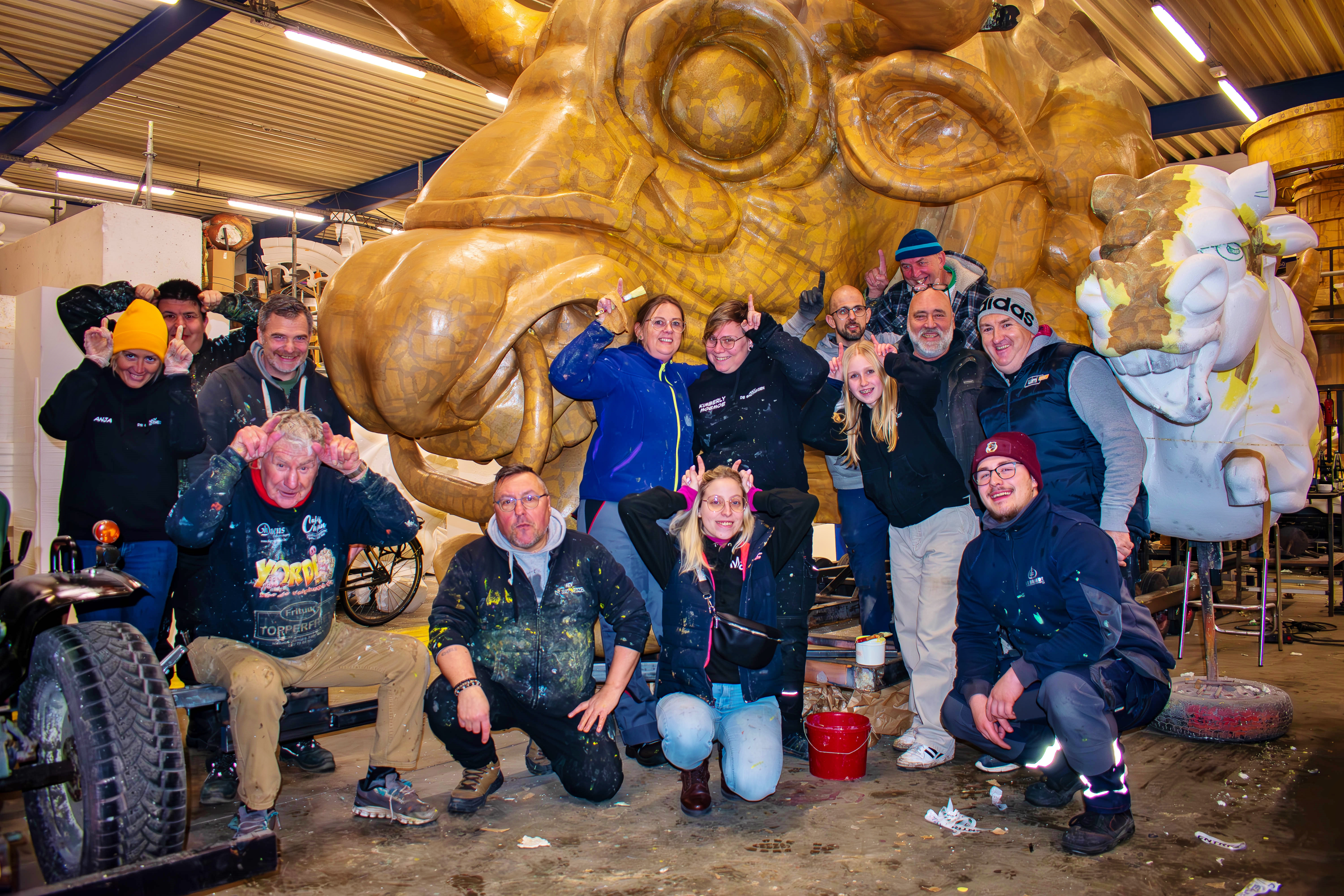 Aalst Carnaval 2025 - Stoetthema AKV De Snotneizen: 'Boelsjit!'