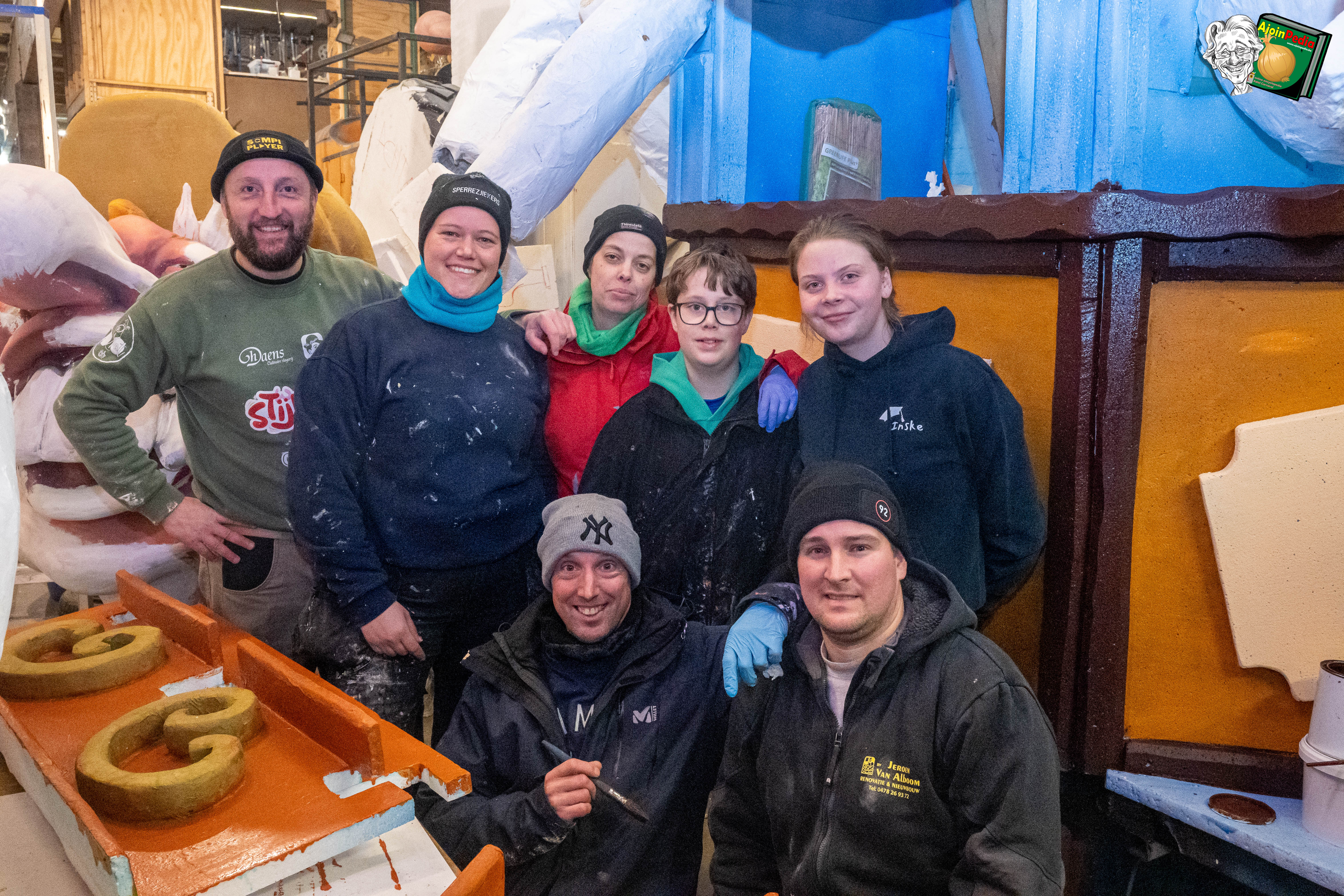 Aalst Carnaval 2026 - Stoetthema AKV De Sperrezjiekers: '150 joor Hois De Vos'